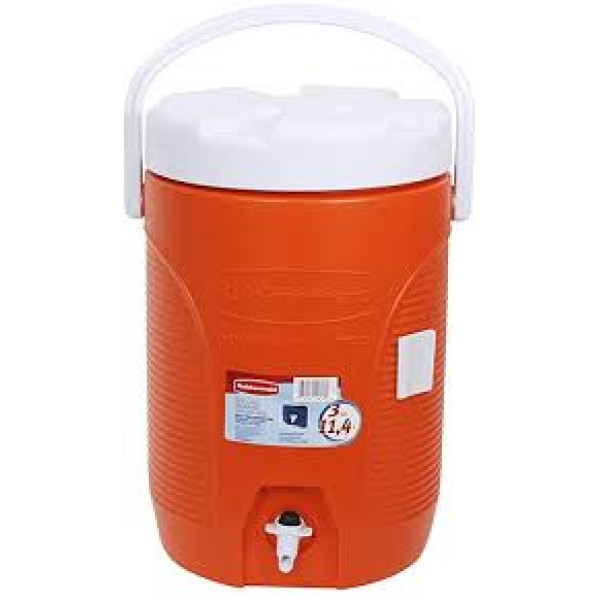 Cooler, Rubbermaid 2 Gallon Orange - Warning Lites of Southern Illinois